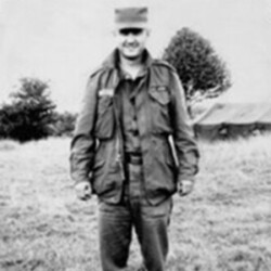 ca 1962. Taken when I was overseas near Toul, France. I was stationed there for about seventeen months and we went bivouacking for a week or two periodically to practice war. It got me over my “camping out Jones.” At the end of my tour of duty, some of my regular army buddies were being sent to Vietnam just as the war there was beginning. Although I lost track of them, I’ve thought about ‘em many a time. Sonny in the Army